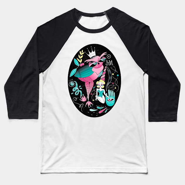 Magic Baseball T-Shirt by LADYLOVE